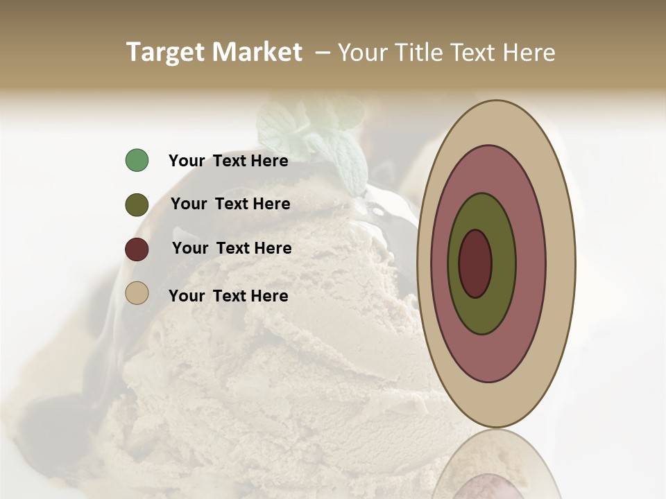 Block Food Bar PowerPoint Template