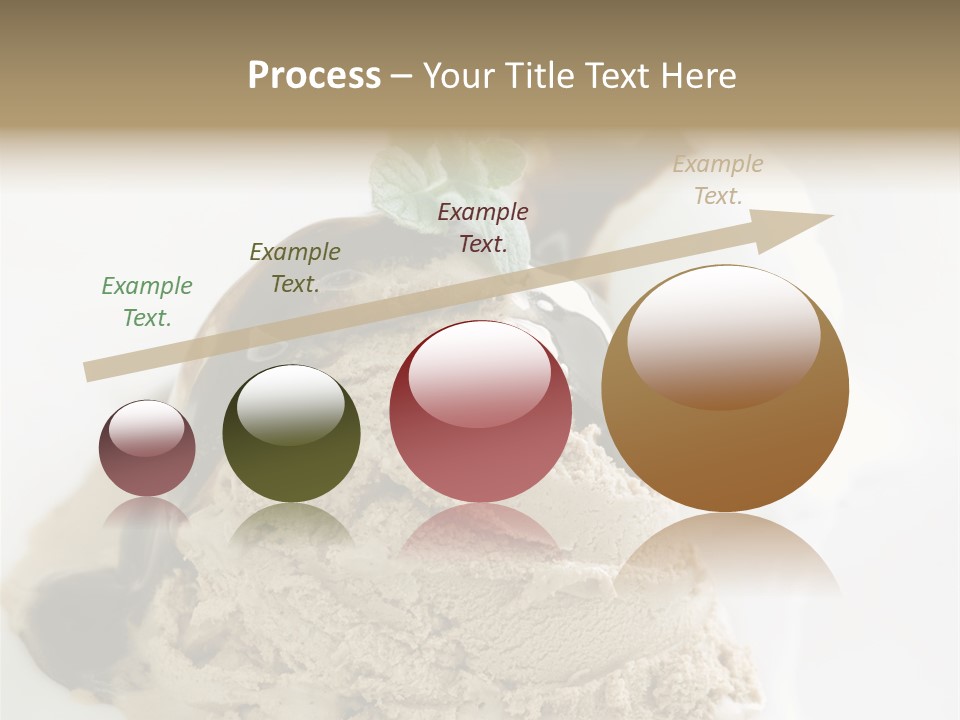 Block Food Bar PowerPoint Template