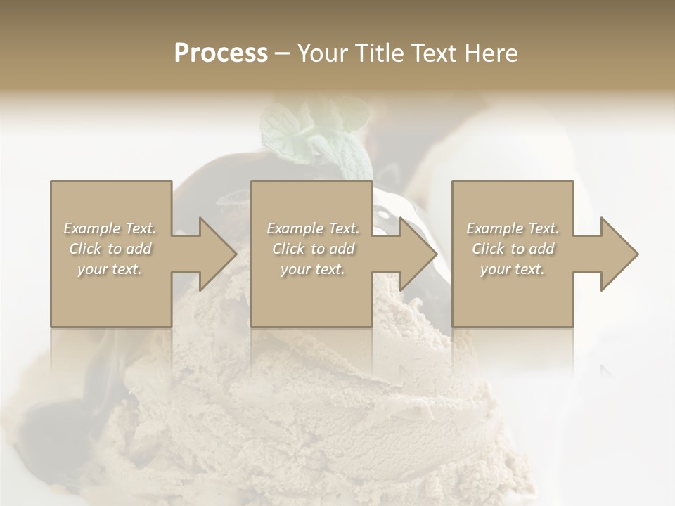 Block Food Bar PowerPoint Template