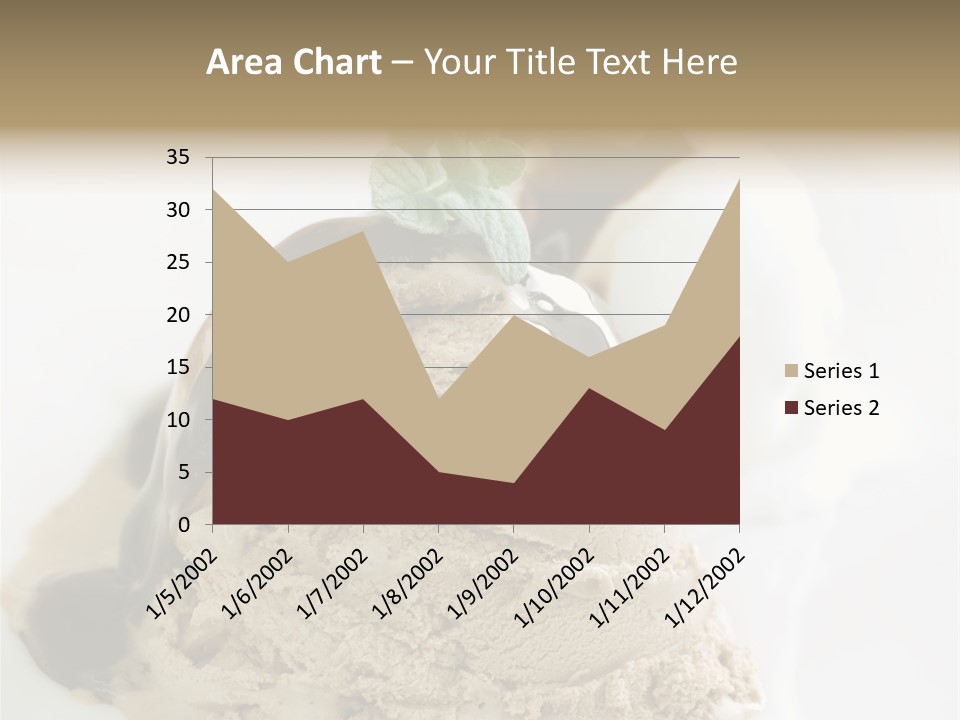 Block Food Bar PowerPoint Template