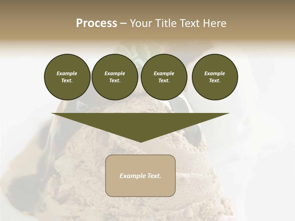 Block Food Bar PowerPoint Template