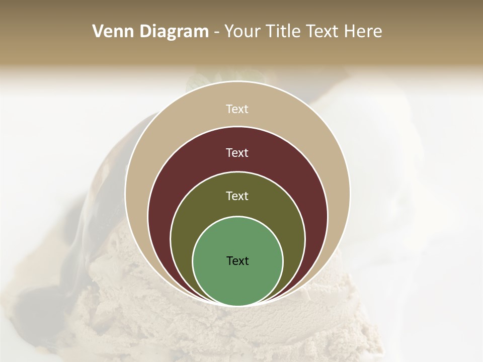 Block Food Bar PowerPoint Template