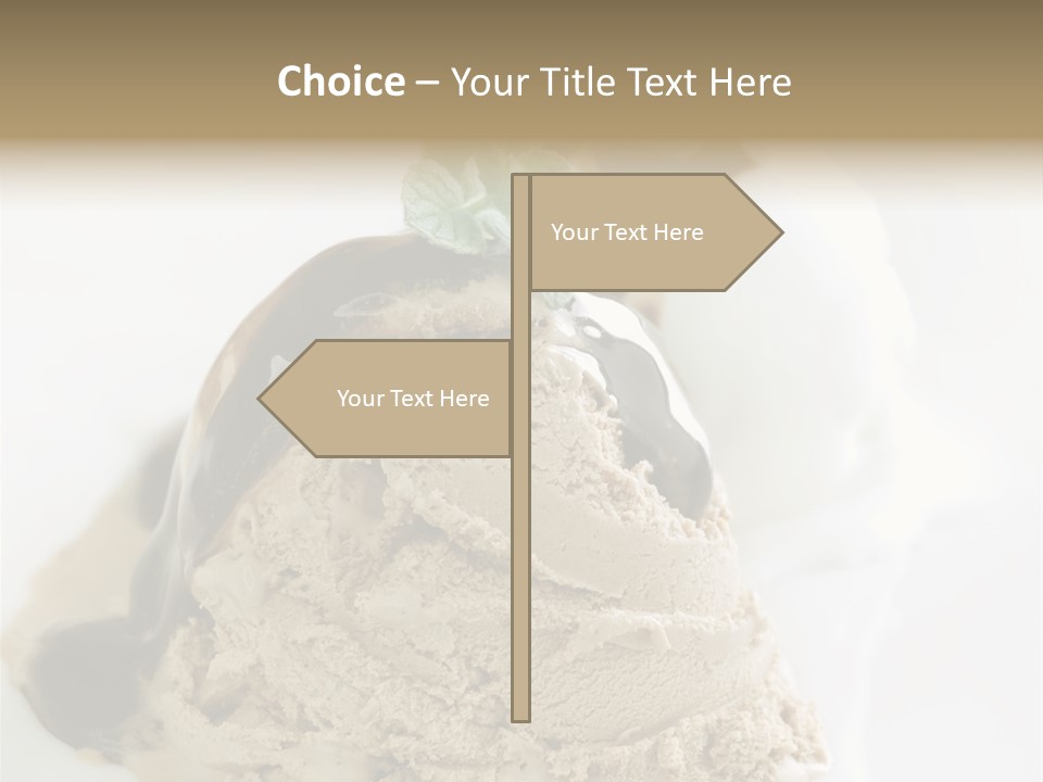 Block Food Bar PowerPoint Template