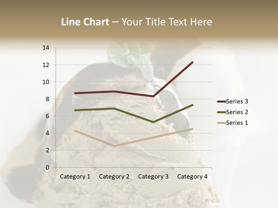 Block Food Bar PowerPoint Template