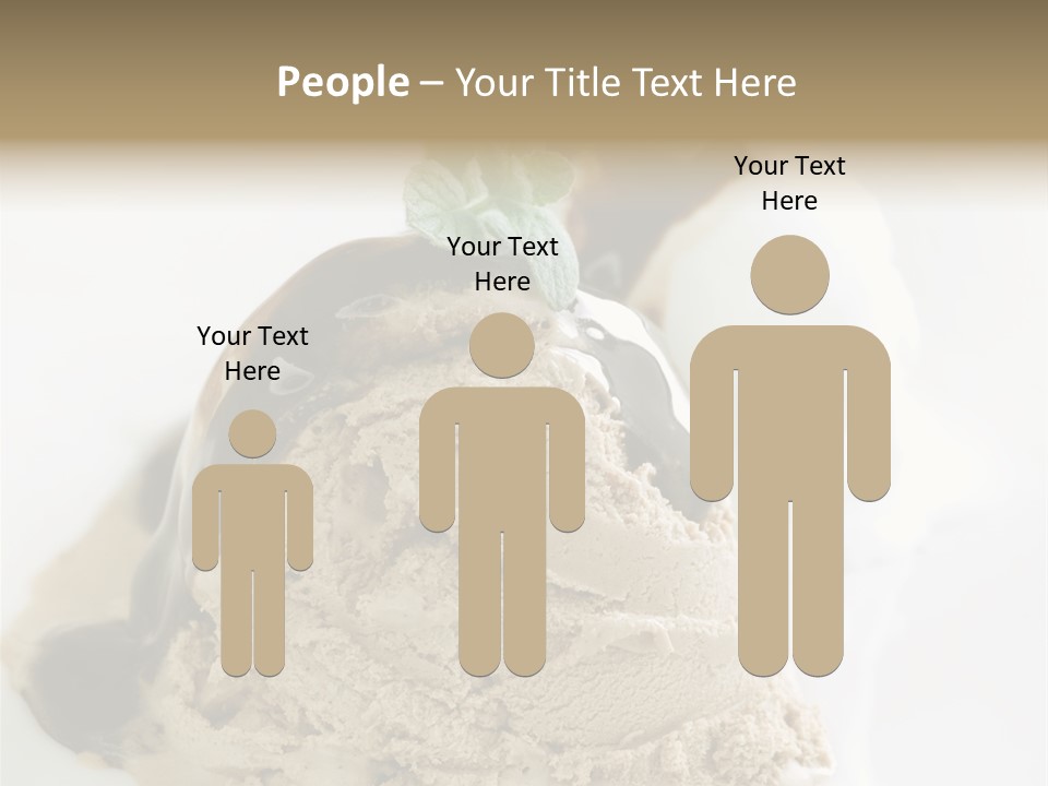 Block Food Bar PowerPoint Template