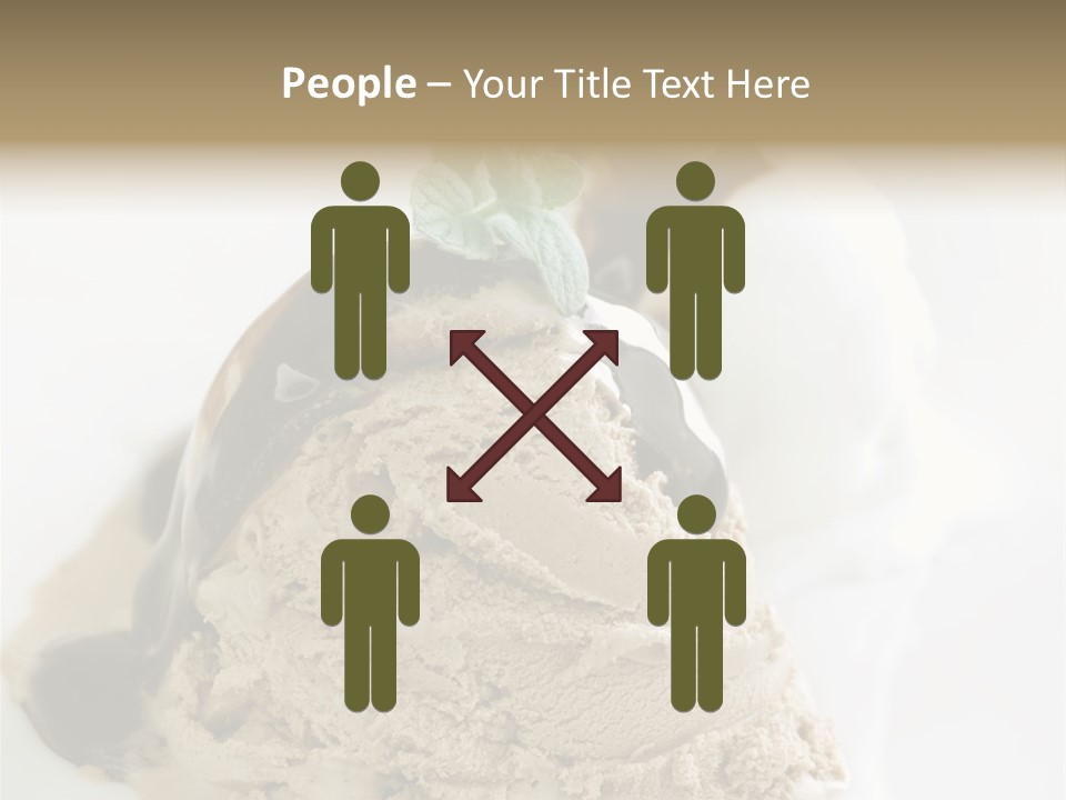 Block Food Bar PowerPoint Template