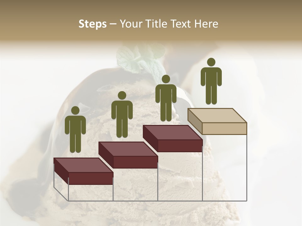 Block Food Bar PowerPoint Template