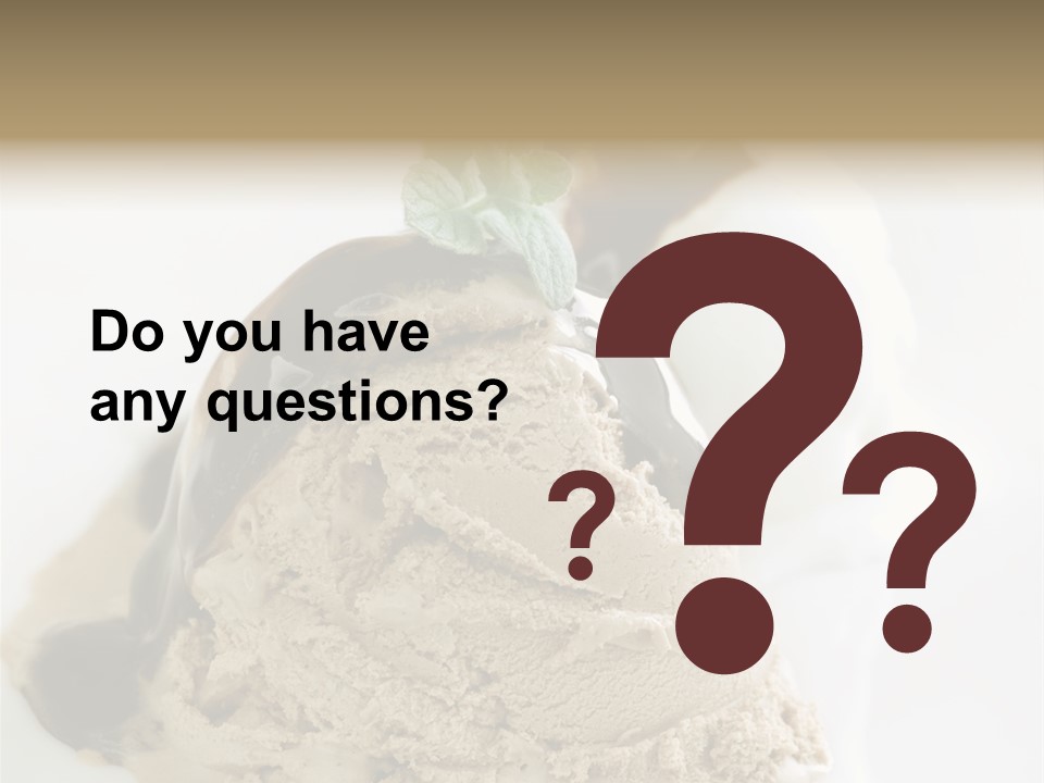 Block Food Bar PowerPoint Template