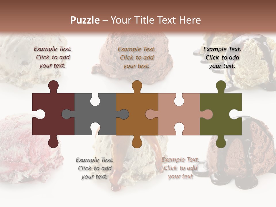 Delicious Berry Scoops PowerPoint Template