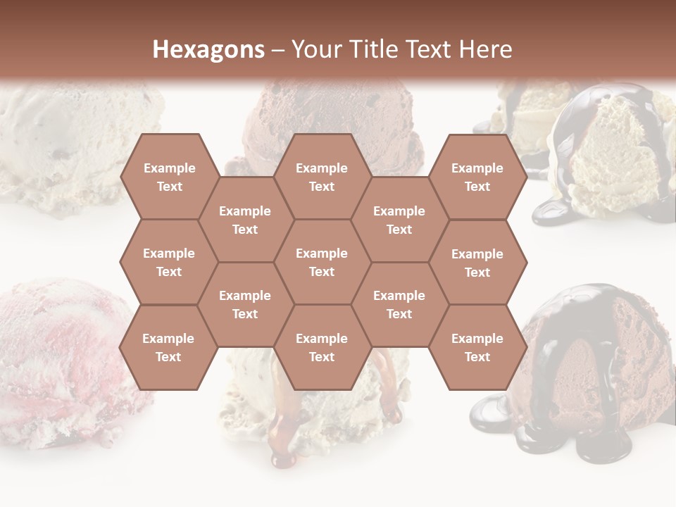 Delicious Berry Scoops PowerPoint Template