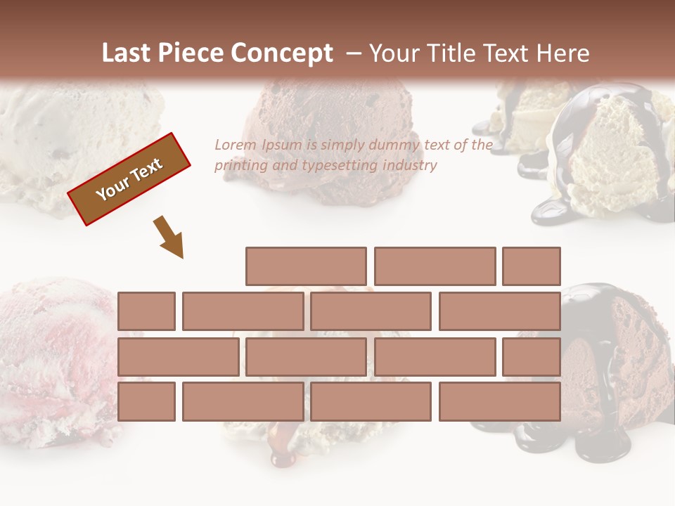 Delicious Berry Scoops PowerPoint Template