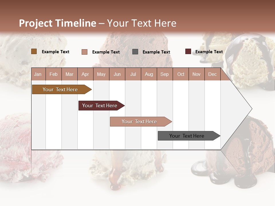 Delicious Berry Scoops PowerPoint Template
