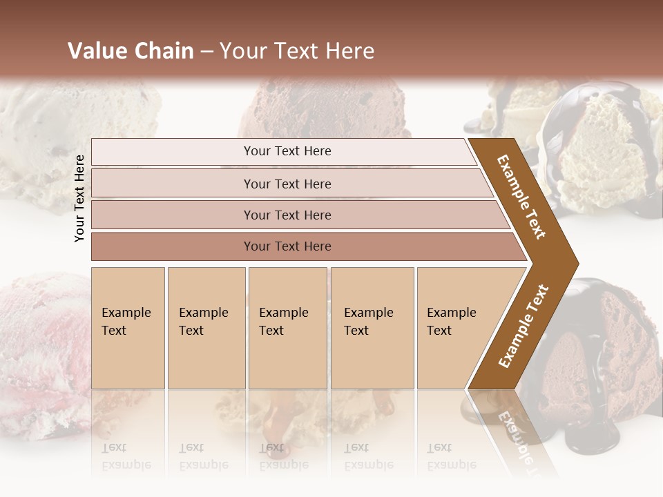 Delicious Berry Scoops PowerPoint Template