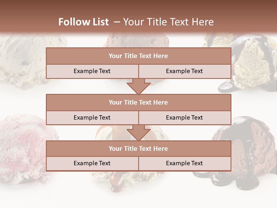 Delicious Berry Scoops PowerPoint Template