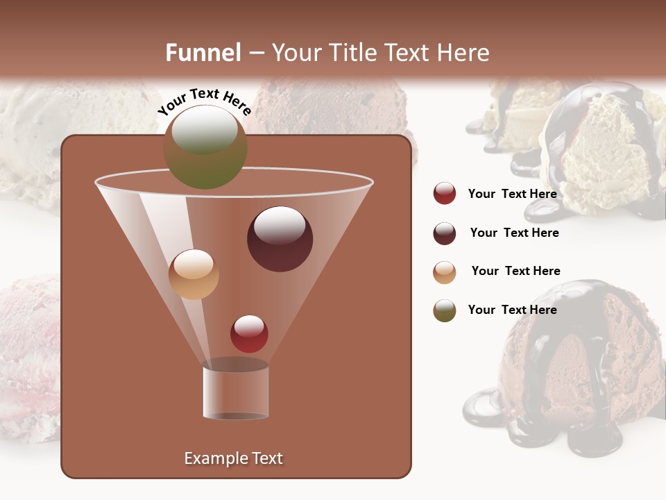 Delicious Berry Scoops PowerPoint Template