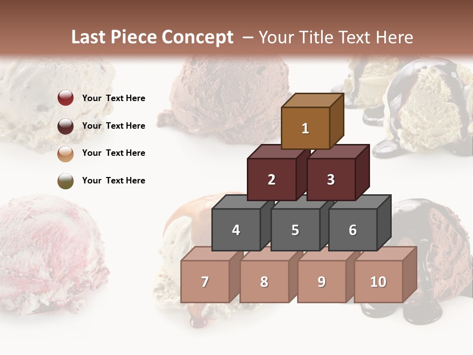 Delicious Berry Scoops PowerPoint Template