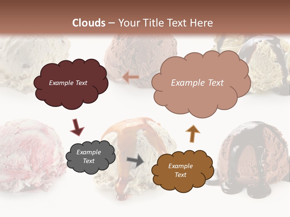 Delicious Berry Scoops PowerPoint Template