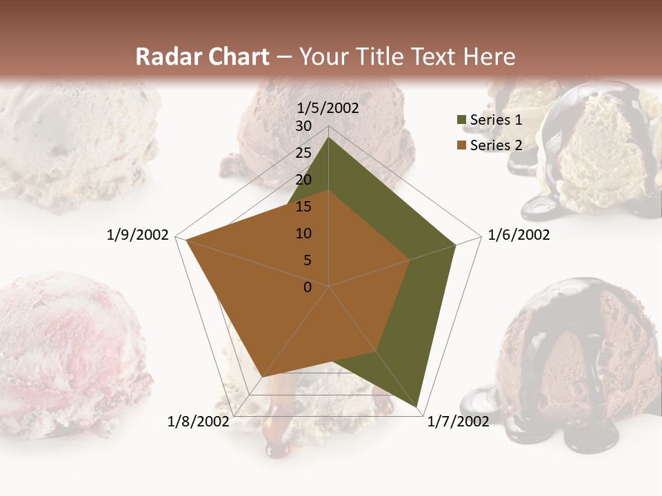 Delicious Berry Scoops PowerPoint Template