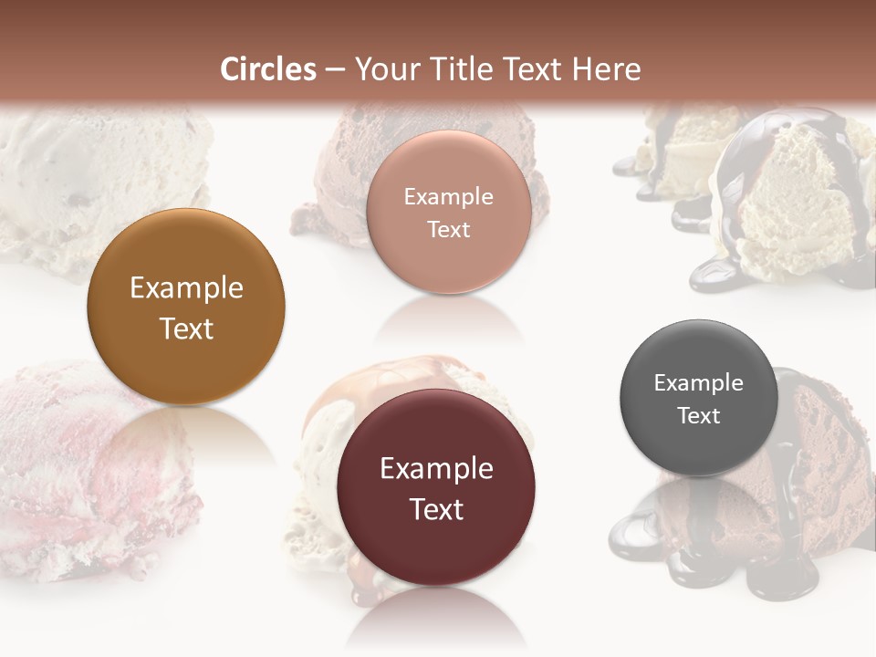 Delicious Berry Scoops PowerPoint Template