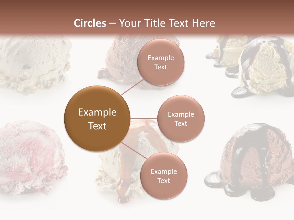 Delicious Berry Scoops PowerPoint Template