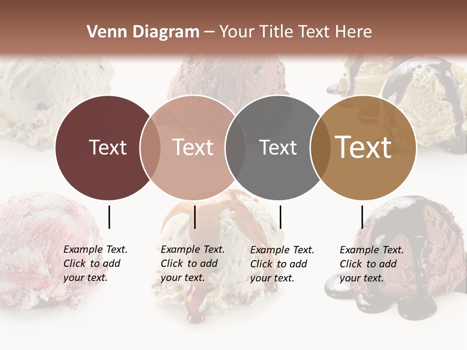 Delicious Berry Scoops PowerPoint Template