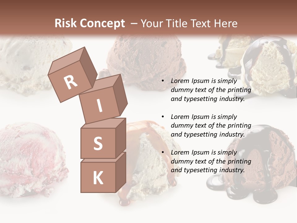 Delicious Berry Scoops PowerPoint Template