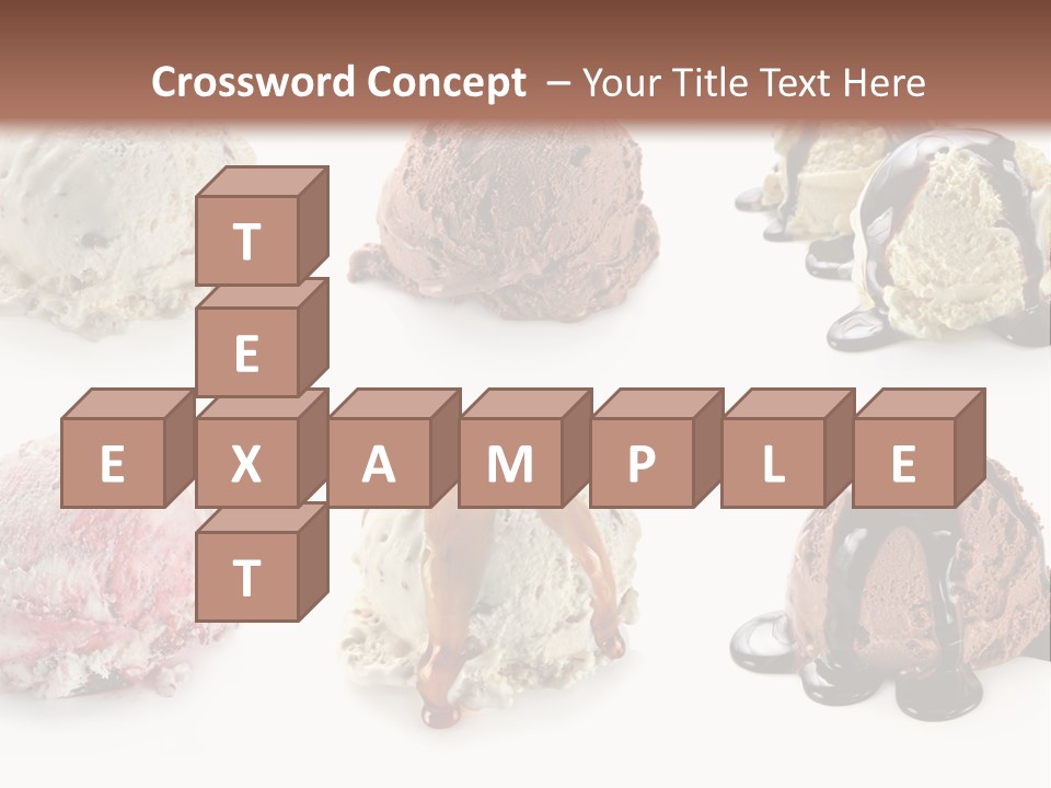 Delicious Berry Scoops PowerPoint Template