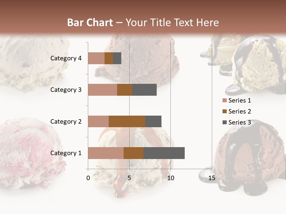Delicious Berry Scoops PowerPoint Template