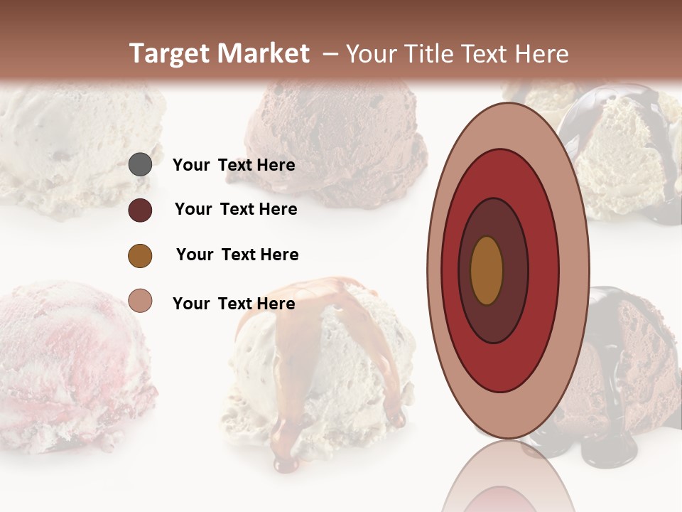 Delicious Berry Scoops PowerPoint Template