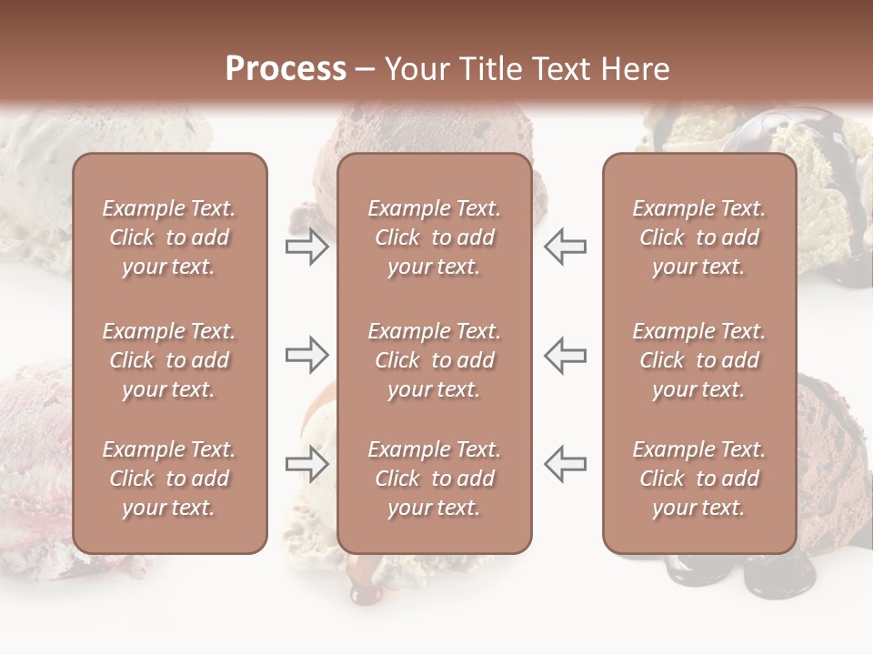 Delicious Berry Scoops PowerPoint Template