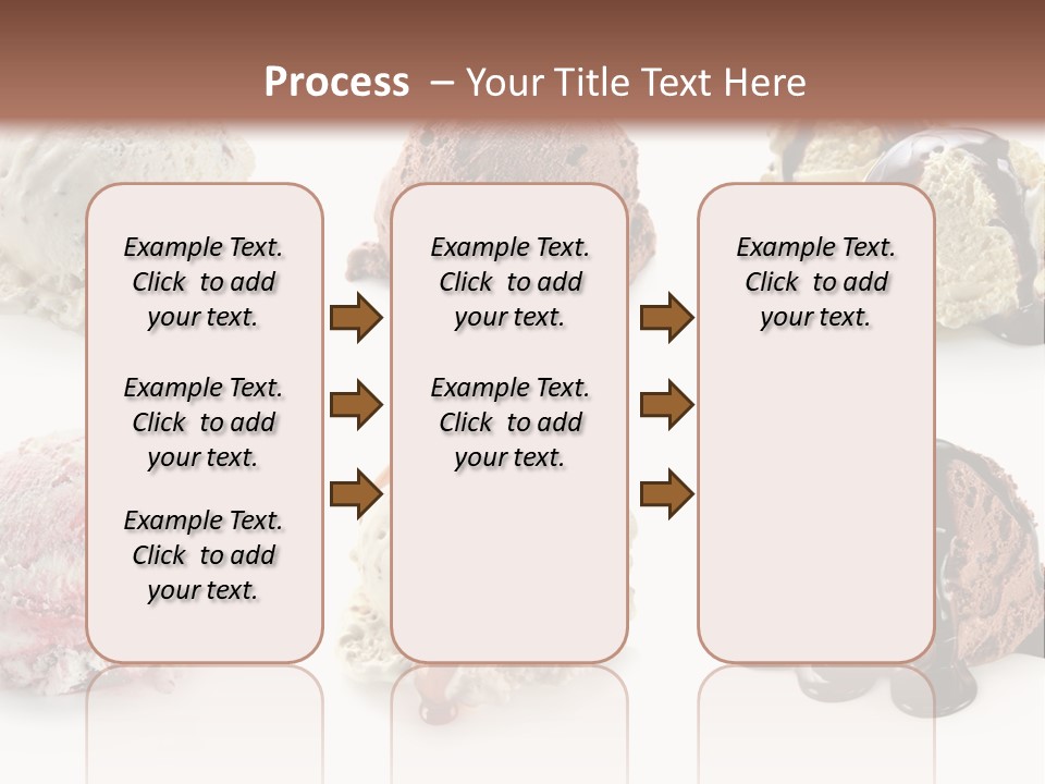 Delicious Berry Scoops PowerPoint Template
