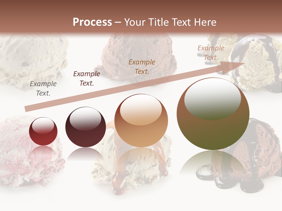 Delicious Berry Scoops PowerPoint Template