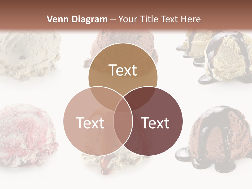 Delicious Berry Scoops PowerPoint Template