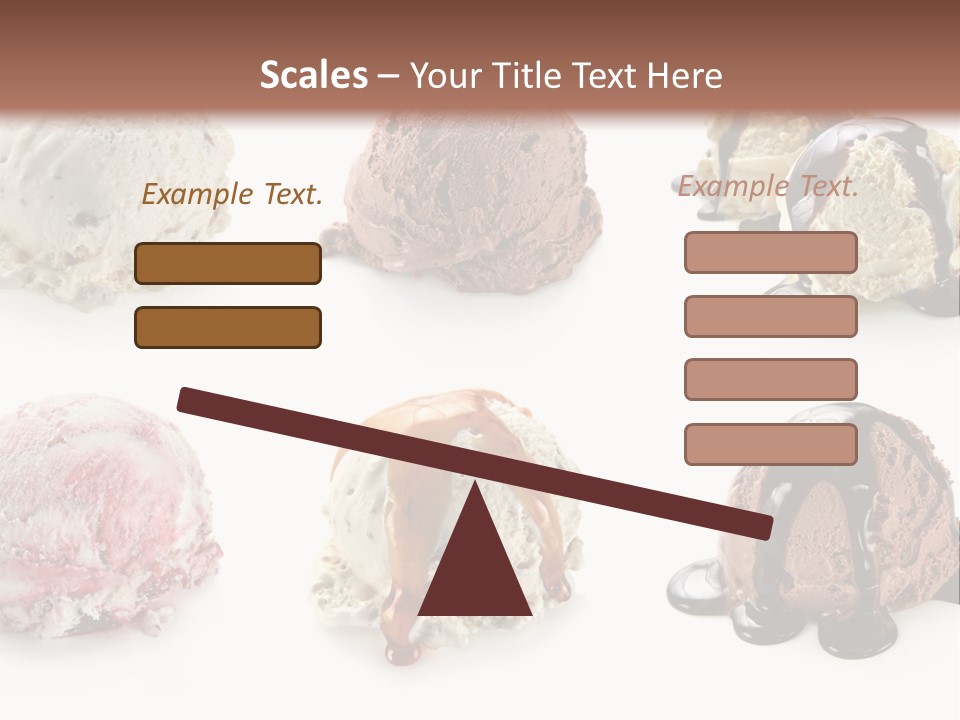 Delicious Berry Scoops PowerPoint Template