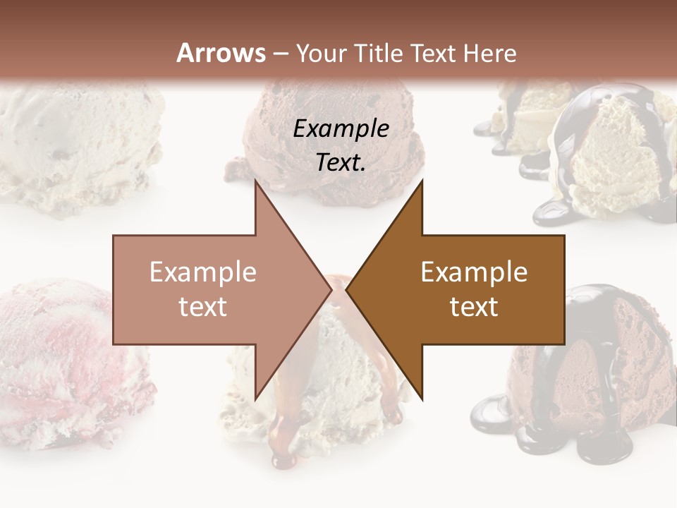 Delicious Berry Scoops PowerPoint Template