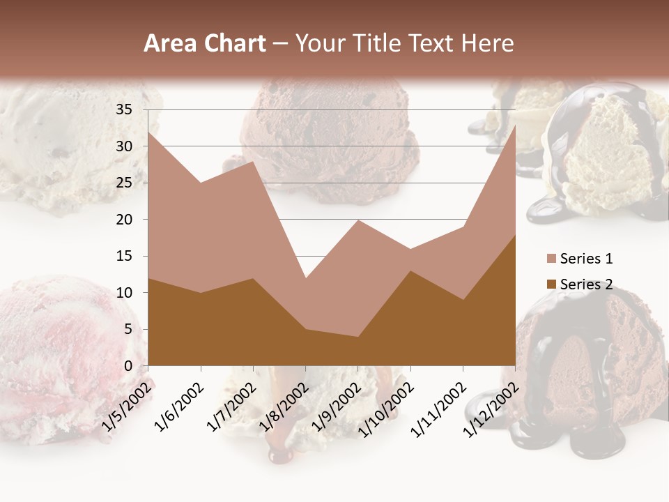Delicious Berry Scoops PowerPoint Template