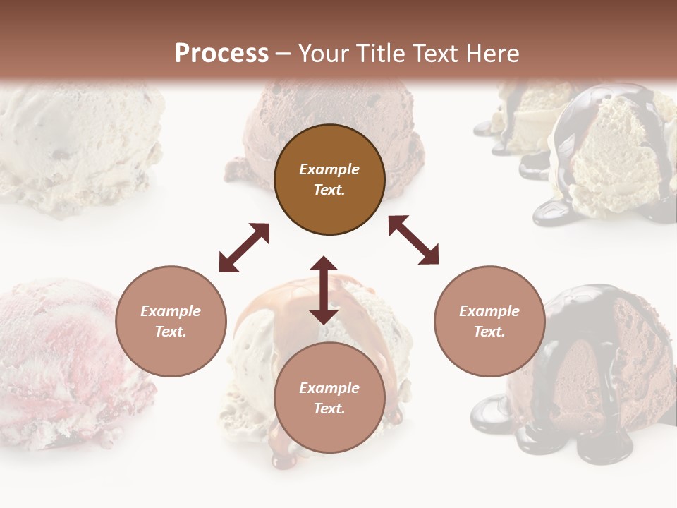 Delicious Berry Scoops PowerPoint Template