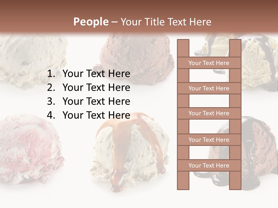 Delicious Berry Scoops PowerPoint Template