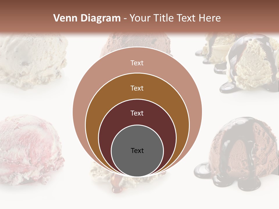 Delicious Berry Scoops PowerPoint Template