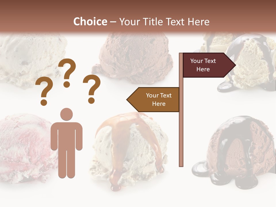 Delicious Berry Scoops PowerPoint Template