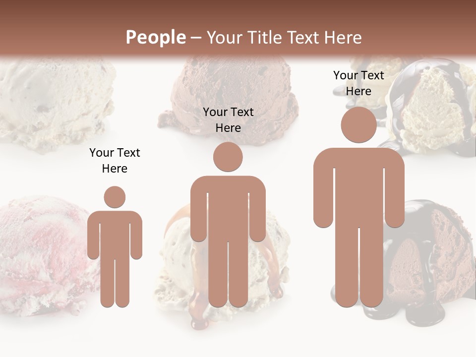 Delicious Berry Scoops PowerPoint Template