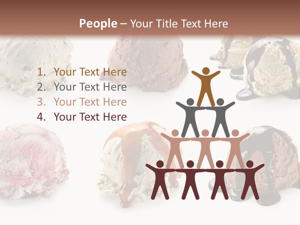 Delicious Berry Scoops PowerPoint Template