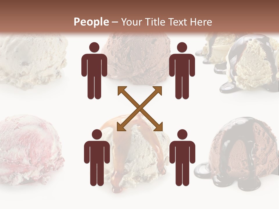 Delicious Berry Scoops PowerPoint Template