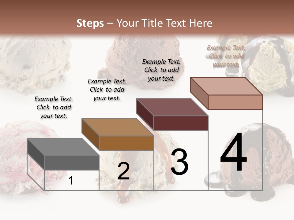 Delicious Berry Scoops PowerPoint Template