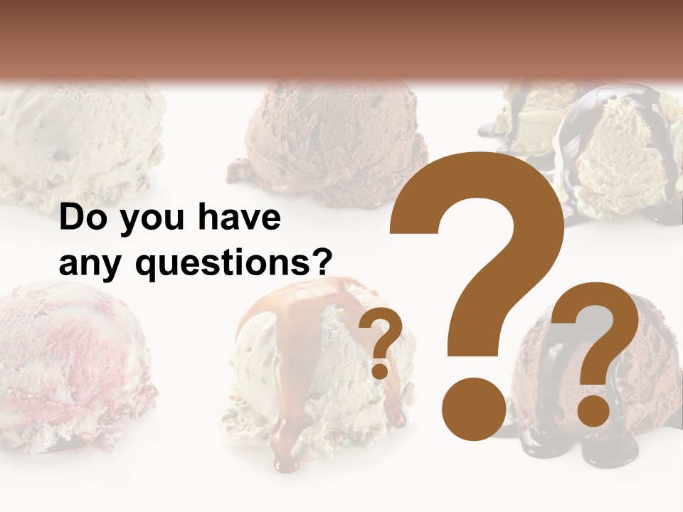 Delicious Berry Scoops PowerPoint Template