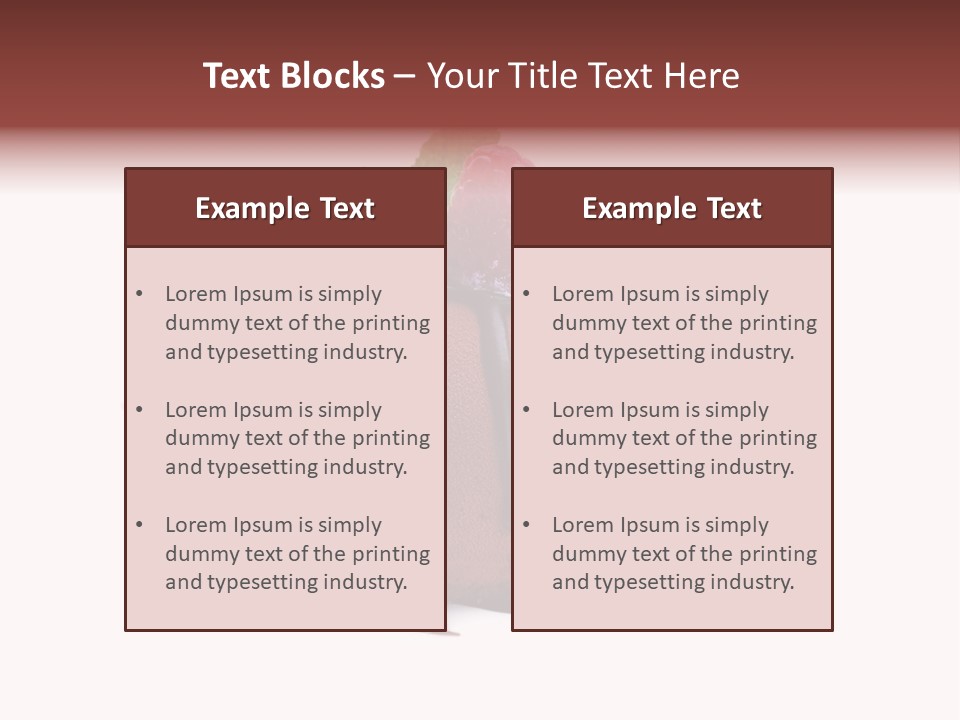 Relaxation Corps Tha PowerPoint Template