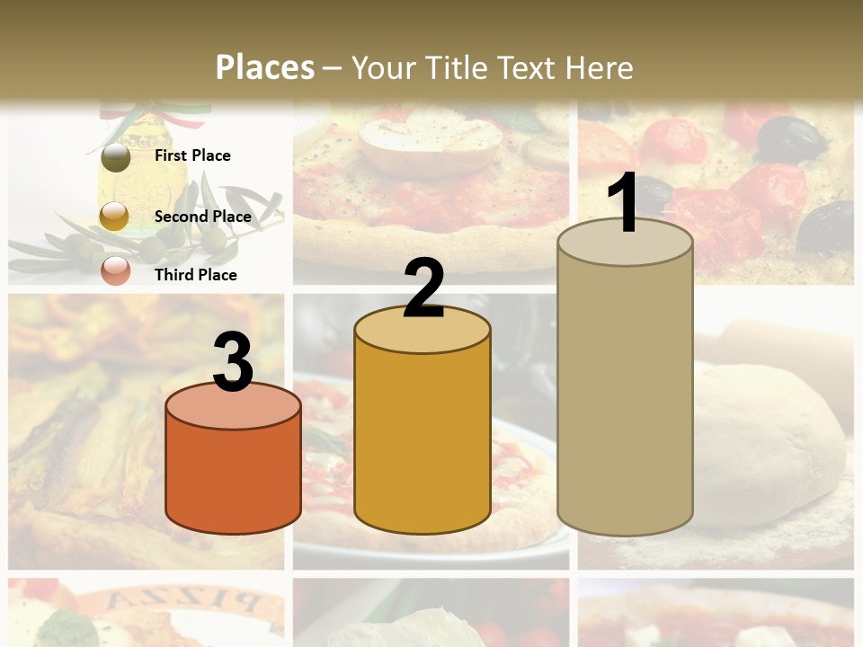 Close Closeup Ristorante PowerPoint Template