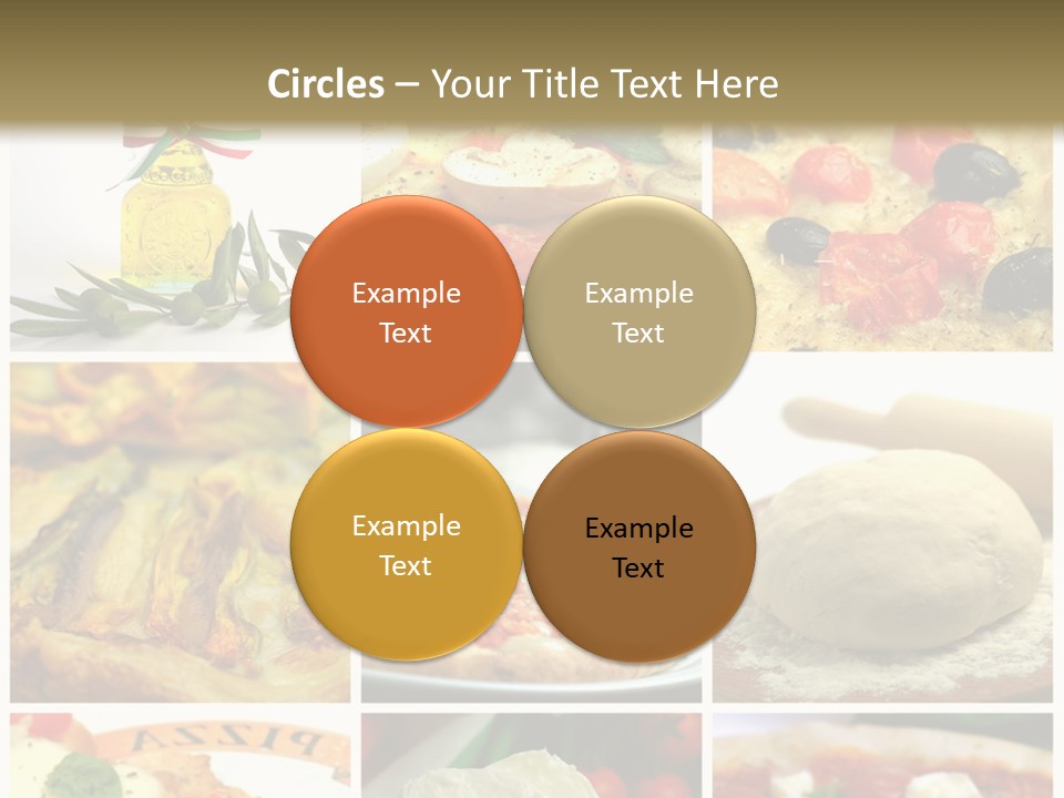 Close Closeup Ristorante PowerPoint Template