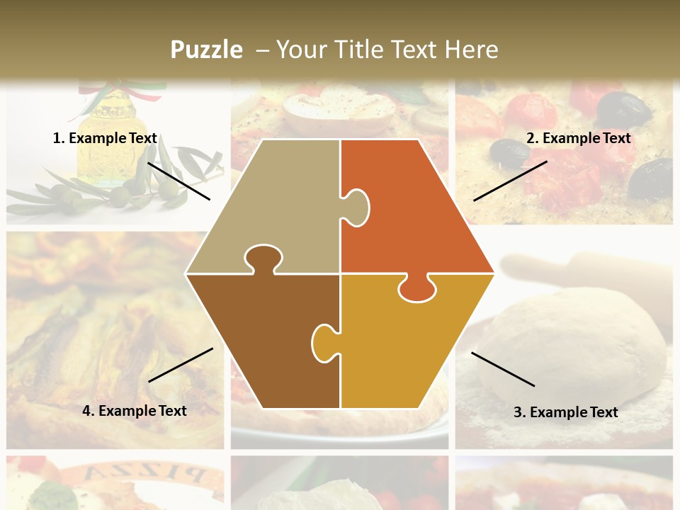 Close Closeup Ristorante PowerPoint Template