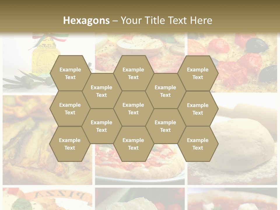 Close Closeup Ristorante PowerPoint Template